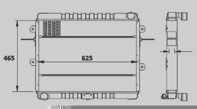 Radiador MAGNETI MARELLI RMM1039NVW