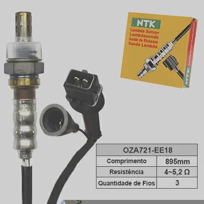 Sensor de Oxigênio NTK OZA721-EE18