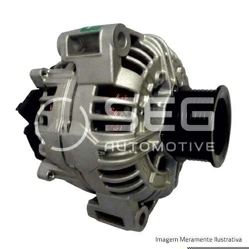 Alternador, HD10E, 24V, 40/130A, CW (com polia) SEG 0124.655.191
