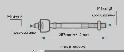 BRAÇO AXIAL DAYCO DSS4310
