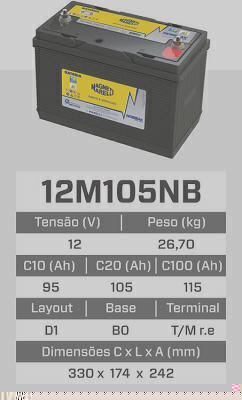 Estacionária MAGNETI MARELLI 12M105NB