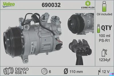 Compressor VALEO 690032