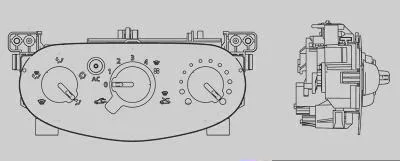 Painel de Comando MAGNETI MARELLI S4684001MM