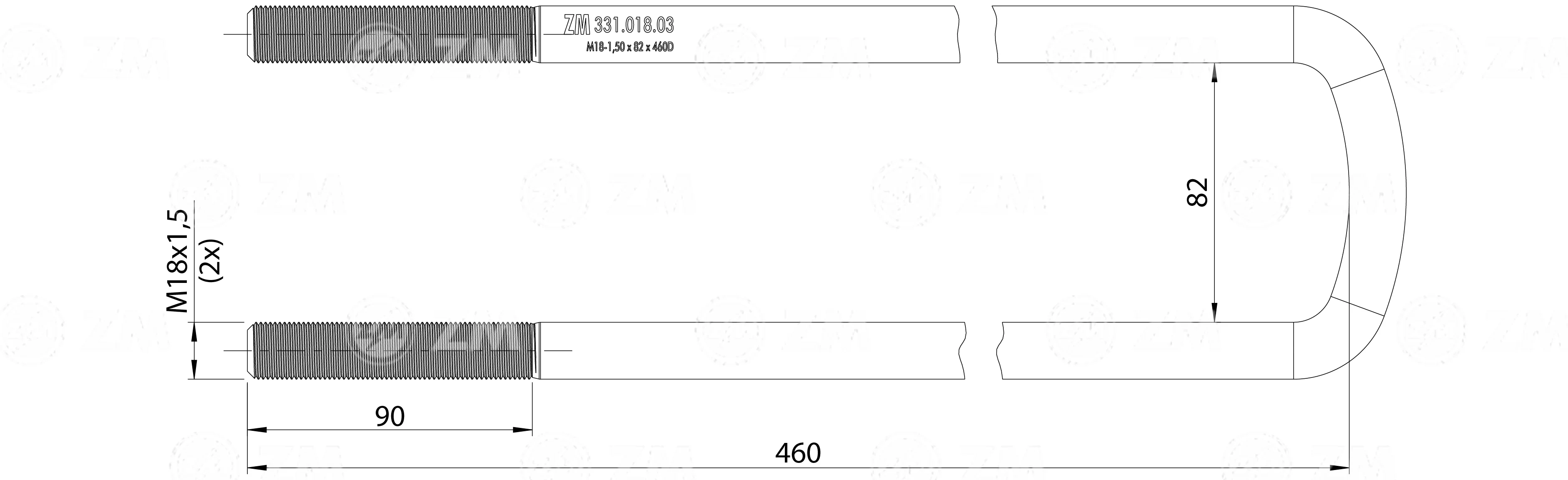 ZM 331.018.03 - Grampo de Mola