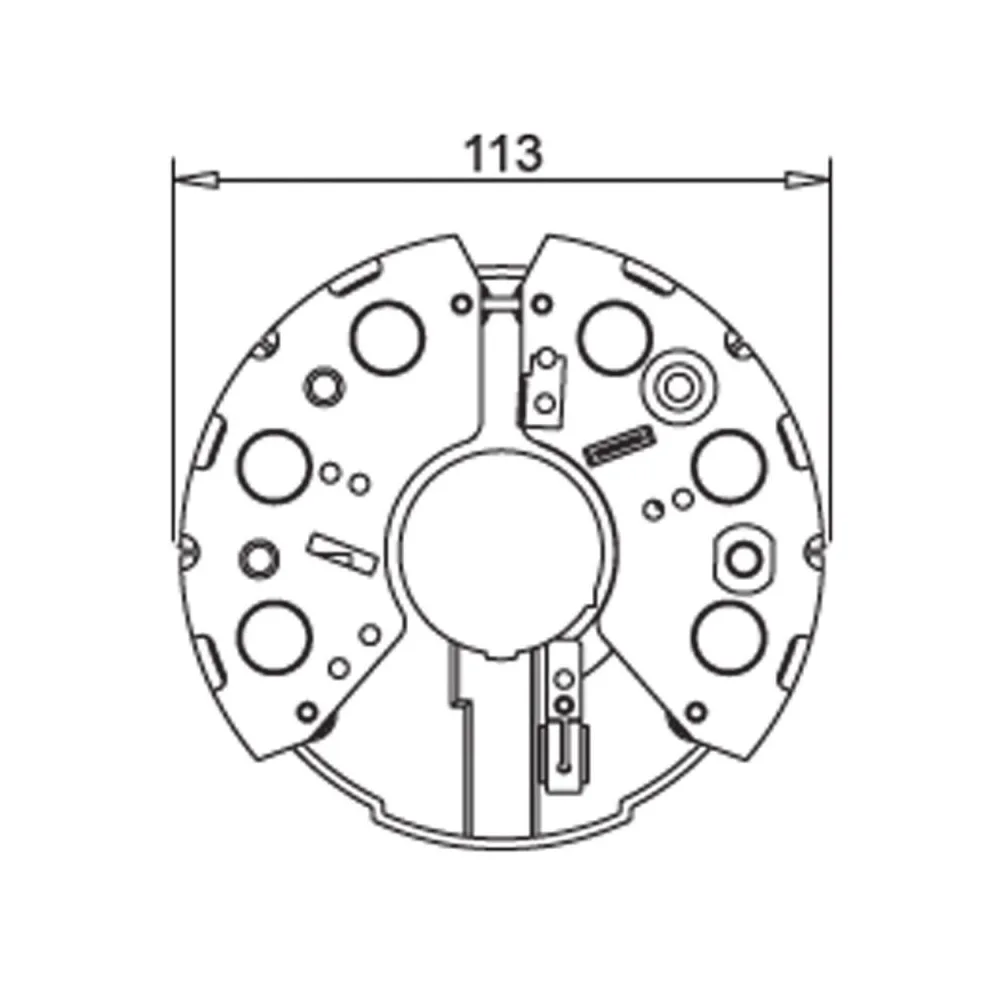 PONTE RETIFICADORA 12V