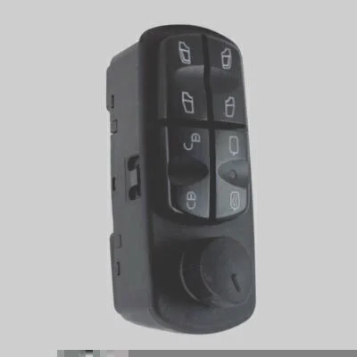 Interruptor Vidro Elétrico Completo LE 24V Comut DNI DNI2048