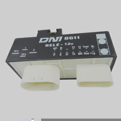 Relé Controle Ventilador Radiador VW / Audi 1J0919506G 12V 18 Term. DNI DNI8611