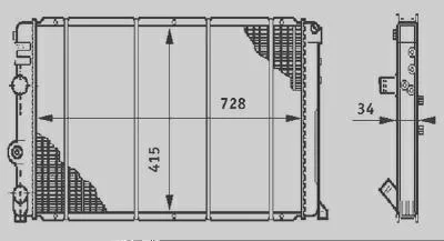 Radiador MAGNETI MARELLI RMM376708451