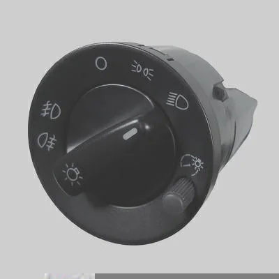 Chave Luz c/ Dimmer Farol Neblina e Lanterna Tras Comut DNI DNI2136