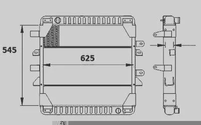 Radiador MAGNETI MARELLI RMM1018NMB