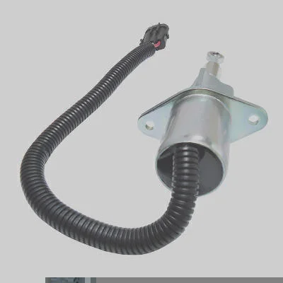 Solenoide Parada Cummins Woodward Case Hyundai NH Komatsu 24V