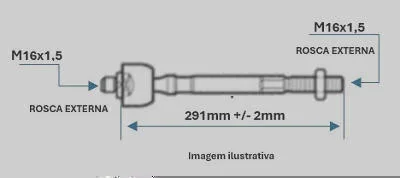 BRAÇO AXIAL DAYCO DSS3277
