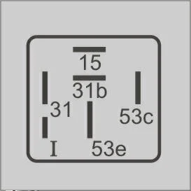 Relé Limpador Para-Brisa 24V 6 Terminais