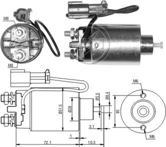 Relé de Partida ZM 793 ZM 793