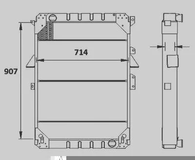 Radiador MAGNETI MARELLI RMM1021NMB