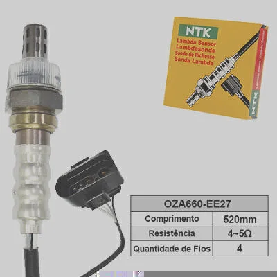 Sensor de Oxigênio NTK OZA660-EE27