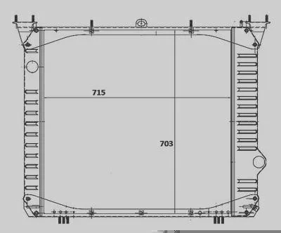 Radiador MAGNETI MARELLI RMM1037NFD