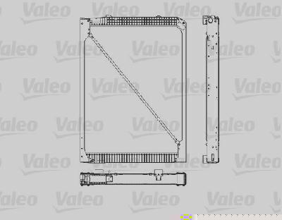 Radiador de Resfriamento VALEO 733484