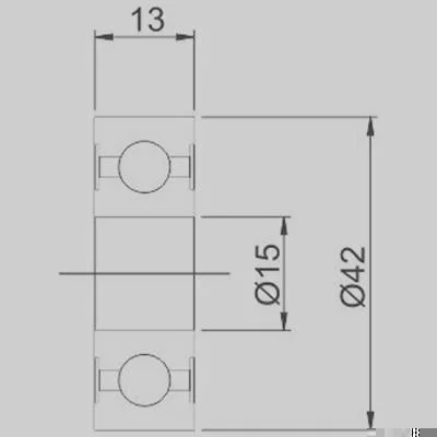 Rolamento de Esferas GAUSS GR6302
