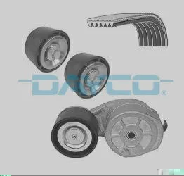KIT CORREIA DE ACESSÓRIOS DAYCO KPV198HD