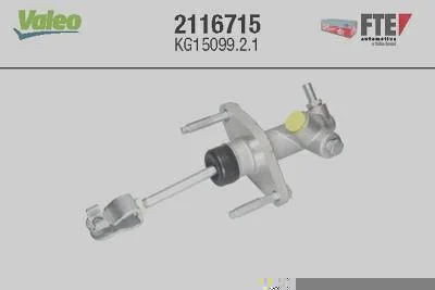 Cilindro Mestre VALEO 2116715