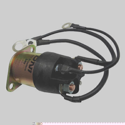 Relé Aux. Partida Negativo Isolado c/ Chicote Bosch 4 Bornes 24V