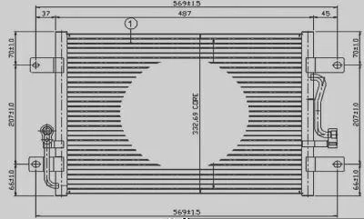 Condensador MAGNETI MARELLI 351309191MM