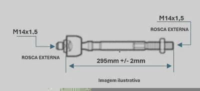 BRAÇO AXIAL DAYCO DSS4360