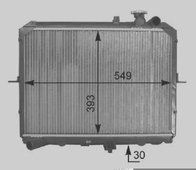 Radiador MAGNETI MARELLI 8MK376763641