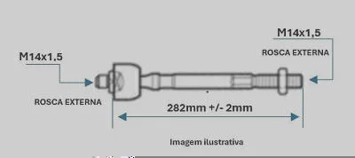 BRAÇO AXIAL DAYCO DSS4391