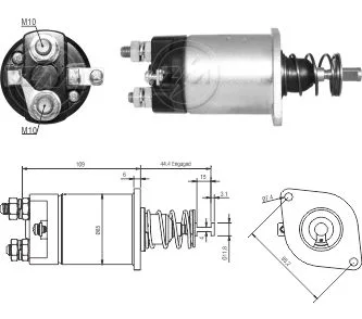 Relé de Partida ZM 1-855 ZM 1855