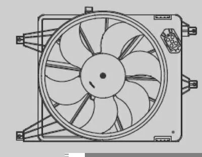 Eletroventilador MAGNETI MARELLI EMM2069RE