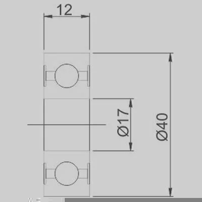 Rolamento de Esferas GAUSS GR6203