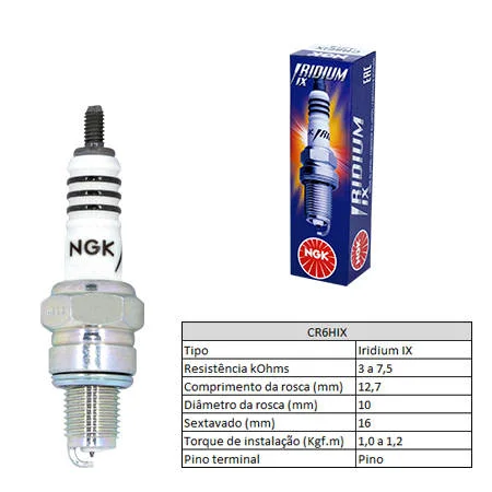 Vela de Ignição NGK CR6HIX