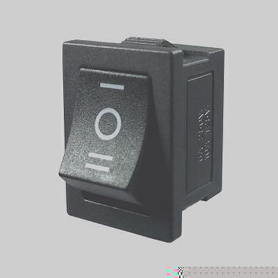 Mini Chave Gangorra Univ. ON-OFF-ON 80W 3T DNI DNI2190-S
