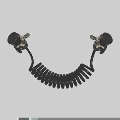 Chicote Elétrico 6,5m c/ 2 Tomad Macho 7 Polos Rastreador + ABS <1000V DNI DNI8356
