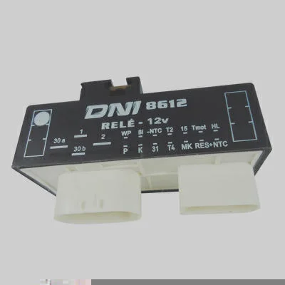 Relé Arrefec. Ventil. Radiador A/C VW 1J0919506L 12V 18 Term. DNI DNI8612