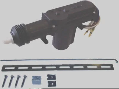 Motor p/ Trava Elétrica 12V 5 Fios c/ Ferragens