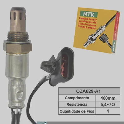 Sensor de Oxigênio NTK OZA629-A1