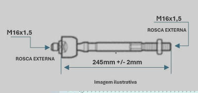 BRAÇO AXIAL DAYCO DSS3321