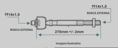 BRAÇO AXIAL DAYCO DSS4320