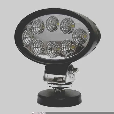 Farol Trabalho Oval 24W 8 LEDs DNI DNI4165