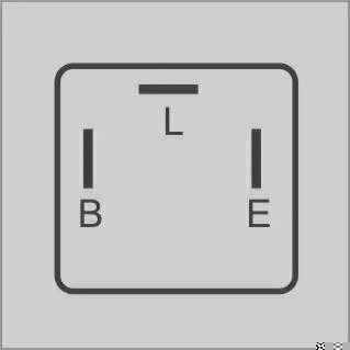 Relé Comando Pisca 12V 3 Terminais