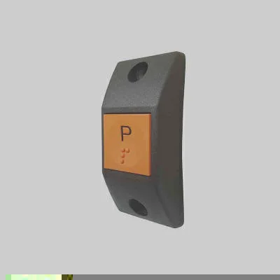 Interruptor Parada Solicitada Vertical Marrom Chave Comutadora 24V DNI DNI8808