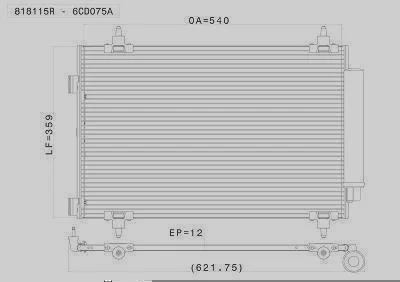 Condensador VALEO 814053R