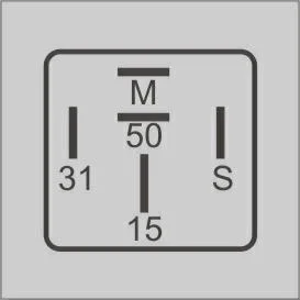 Relé Temporizador Partida a Frio 24V 5 Terminais