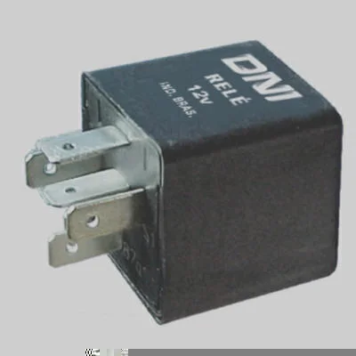 Relé Pisca c/ Aviso no Painel 12V 5 Terminais DNI DNI1110