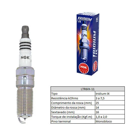 Vela de Ignição NGK LTR6IX-11