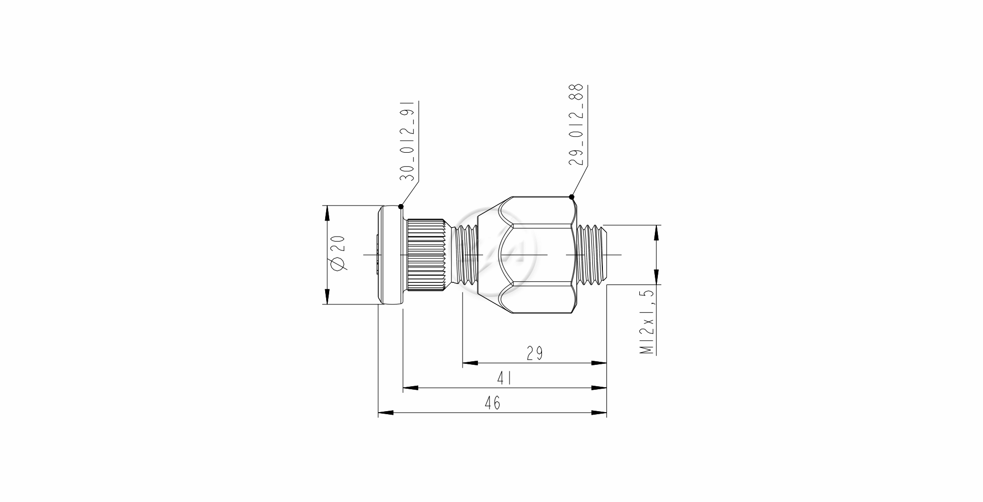 ZM 40.012.95 - Conjunto Parafuso de Roda - DIA