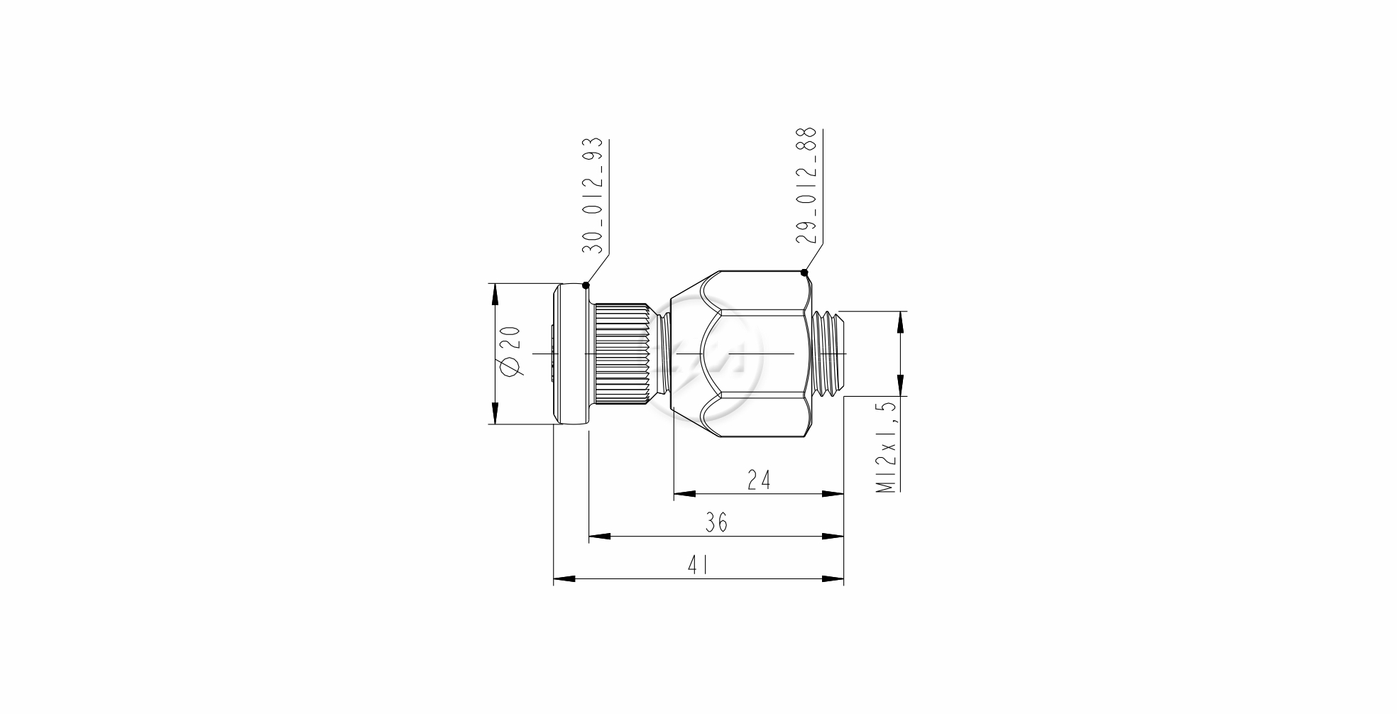 ZM 40.012.97 - Conjunto Parafuso de Roda - TRA ZM 4001297